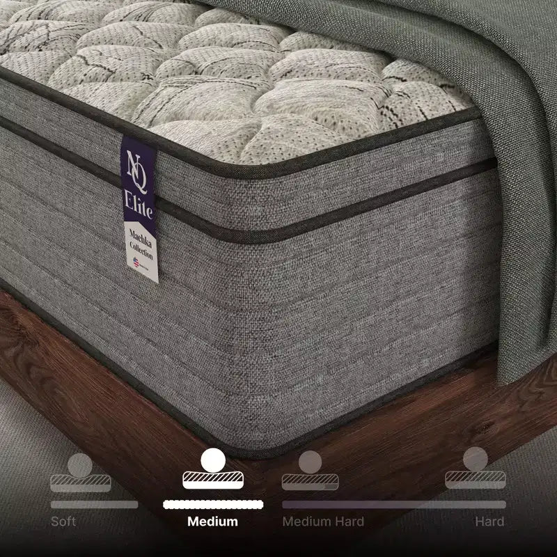 Matelas hybride double avec mousse à mémoire de forme et gel rafraîchissant