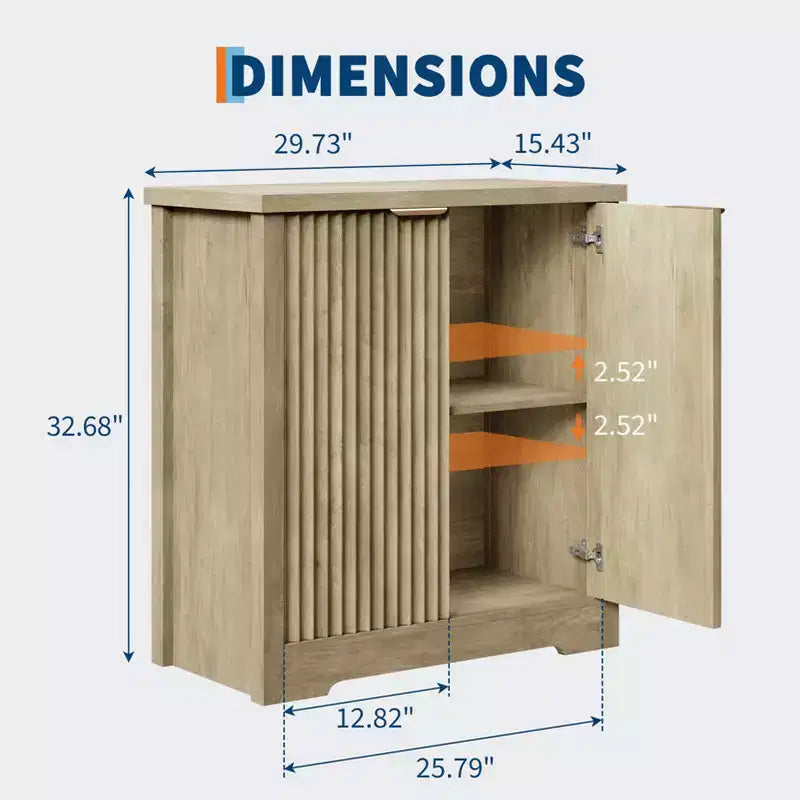 Buffet de rangement décoratif moderne