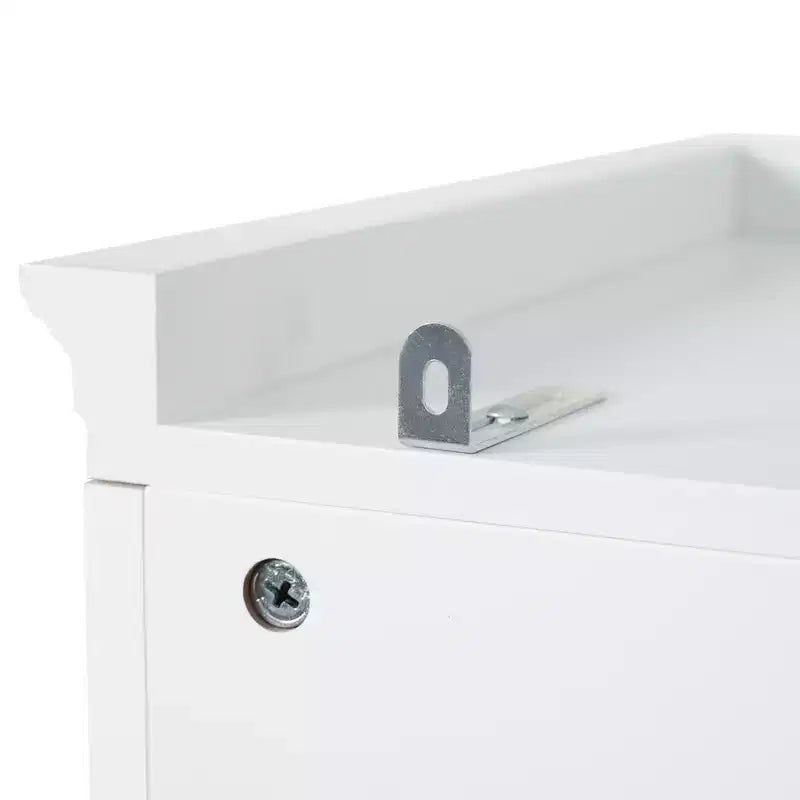 Meuble de rangement de salle de bain autoportant avec tiroirs