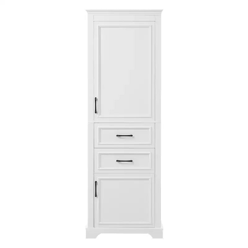 Meuble de rangement de salle de bain autoportant avec tiroirs