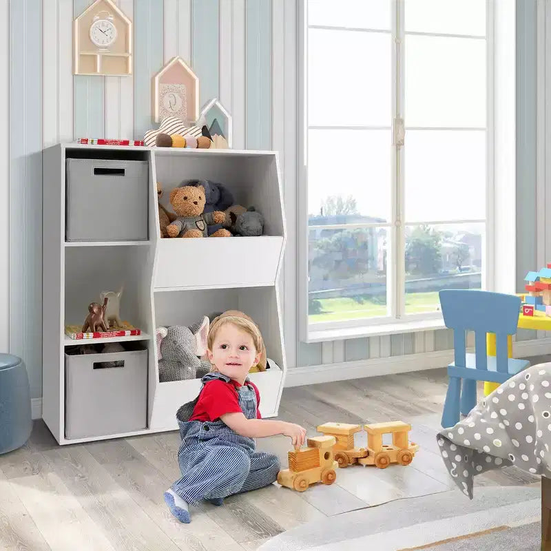 Meuble de rangement pour jouets d'enfants