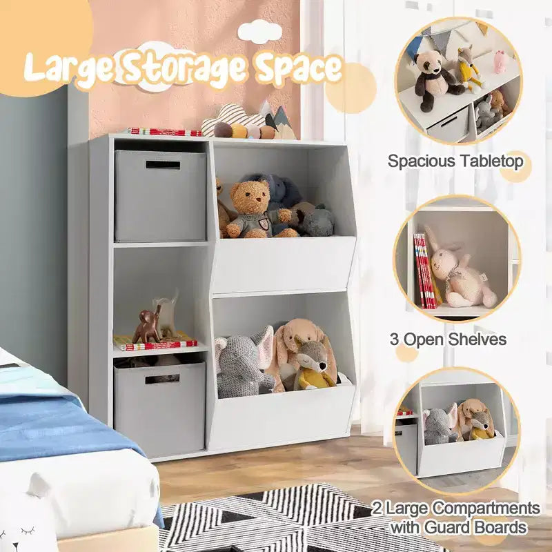 Meuble de rangement pour jouets d'enfants