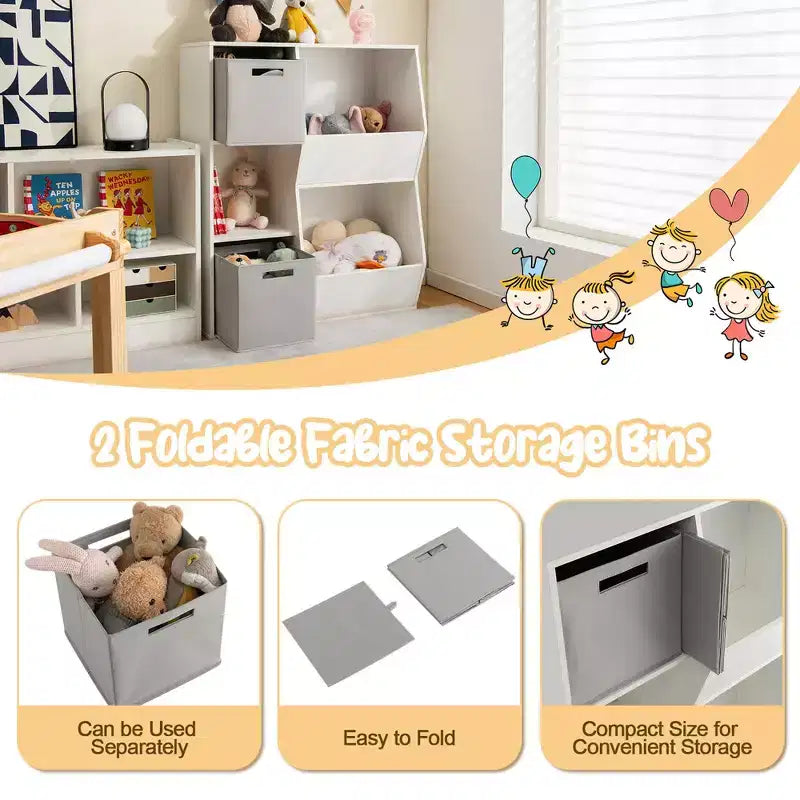 Meuble de rangement pour jouets d'enfants