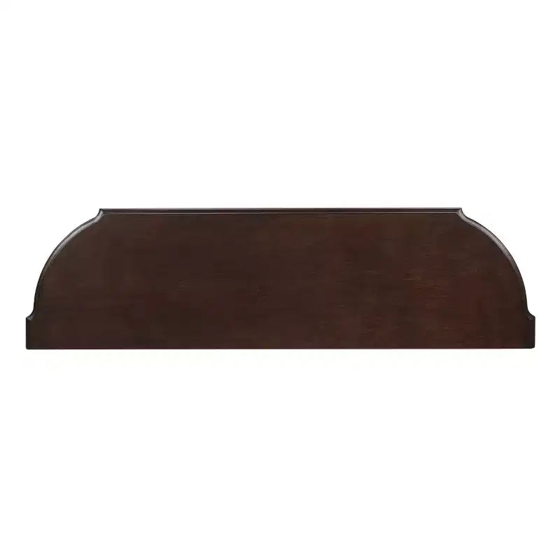 Console galbée rétro avec tiroirs et pieds en bois massif