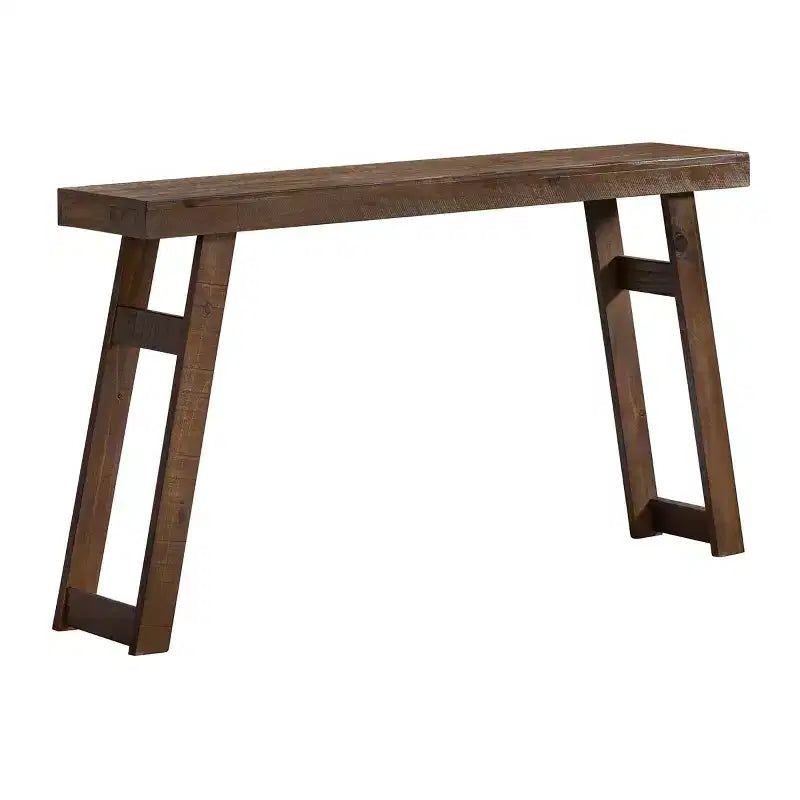 Console/table d'entrée en bois massif