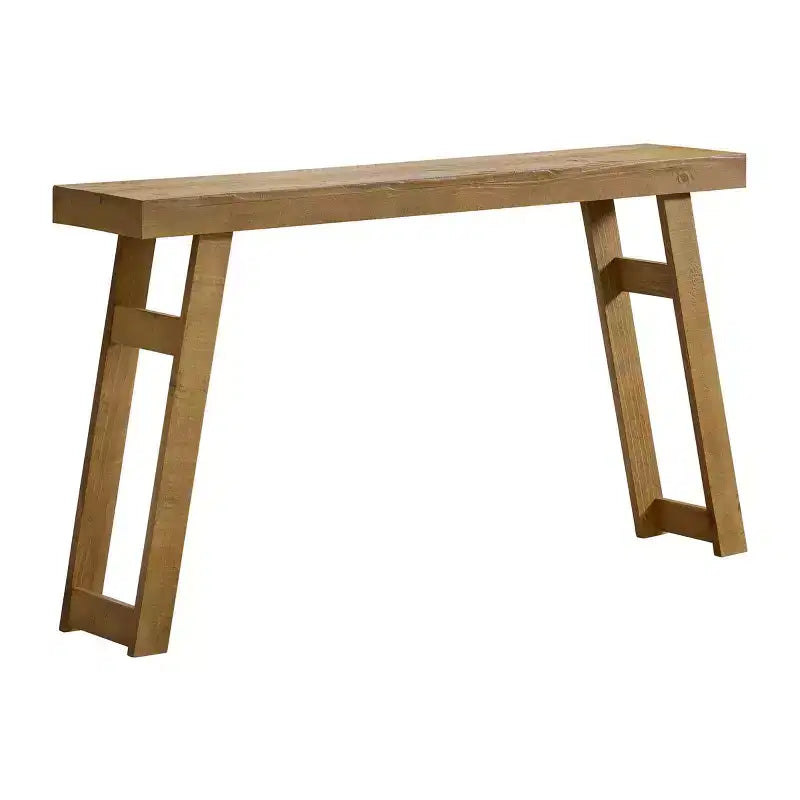 Console/table d'entrée en bois massif