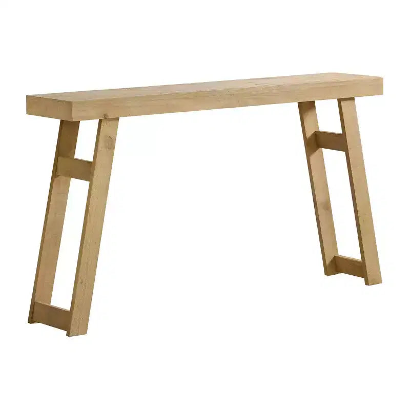 Console/table d'entrée en bois massif