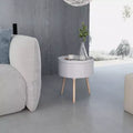 Table d'appoint ronde avec plateau de service