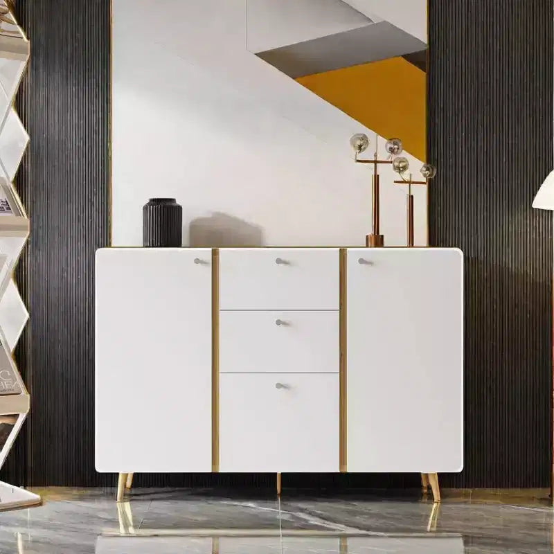 Buffet de style campagnard avec 3 tiroirs de rangement