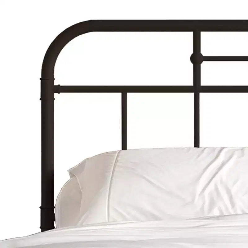 Lit plateforme en métal format king size