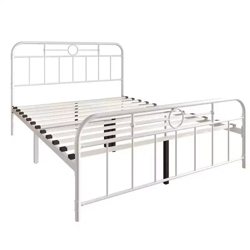 Lit plateforme en métal format king size