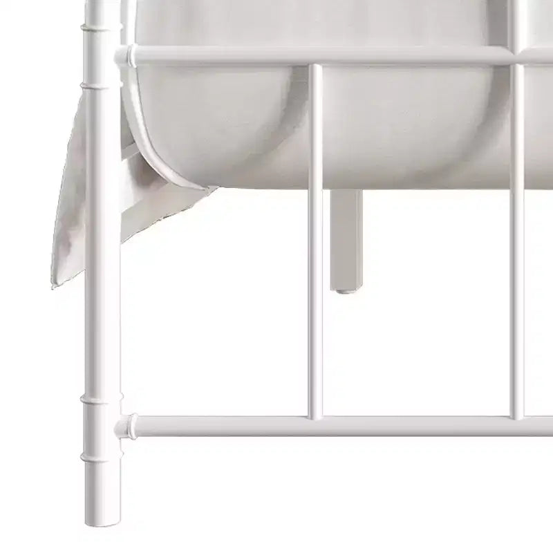 Lit plateforme en métal format king size