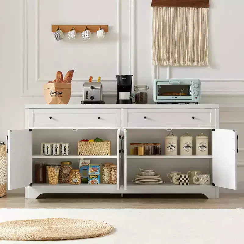 Meuble TV multifonctionnel, armoire de rangement grande capacité