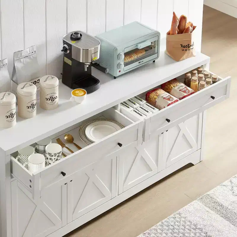 Meuble TV multifonctionnel, armoire de rangement grande capacité