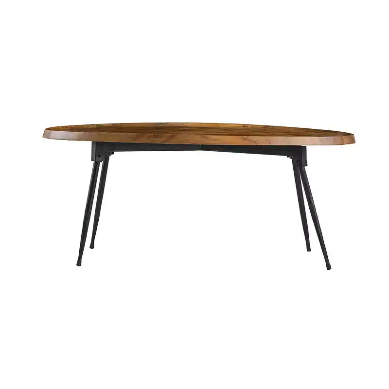 Table basse ovale