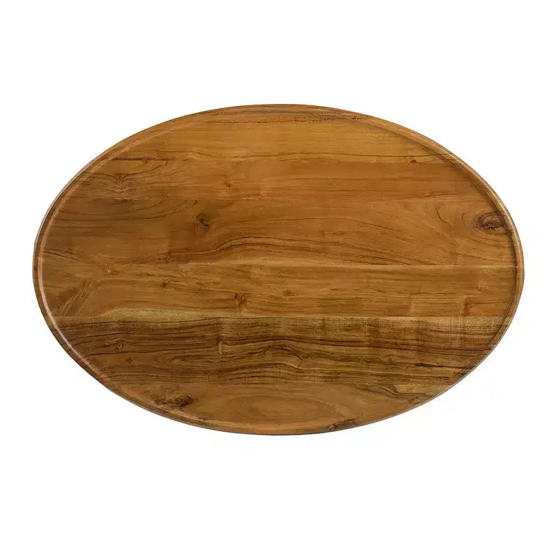 Table basse ovale