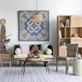 Table basse ovale