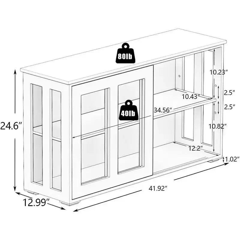 Buffet moderne en bois