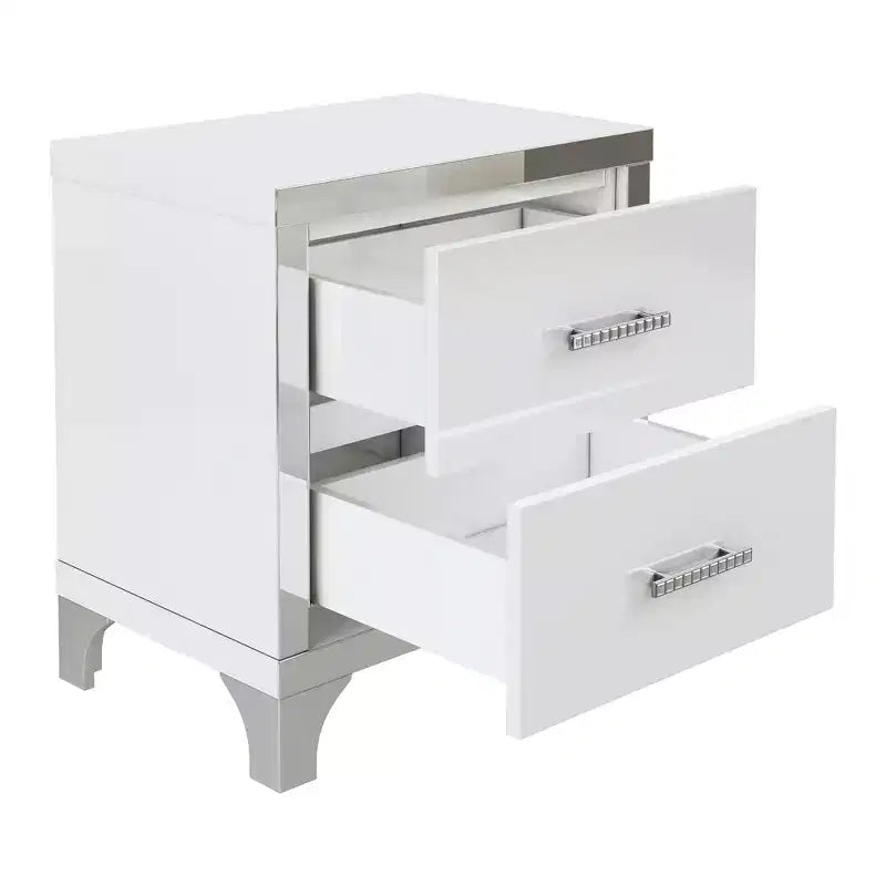 Table de chevet élégante et brillante