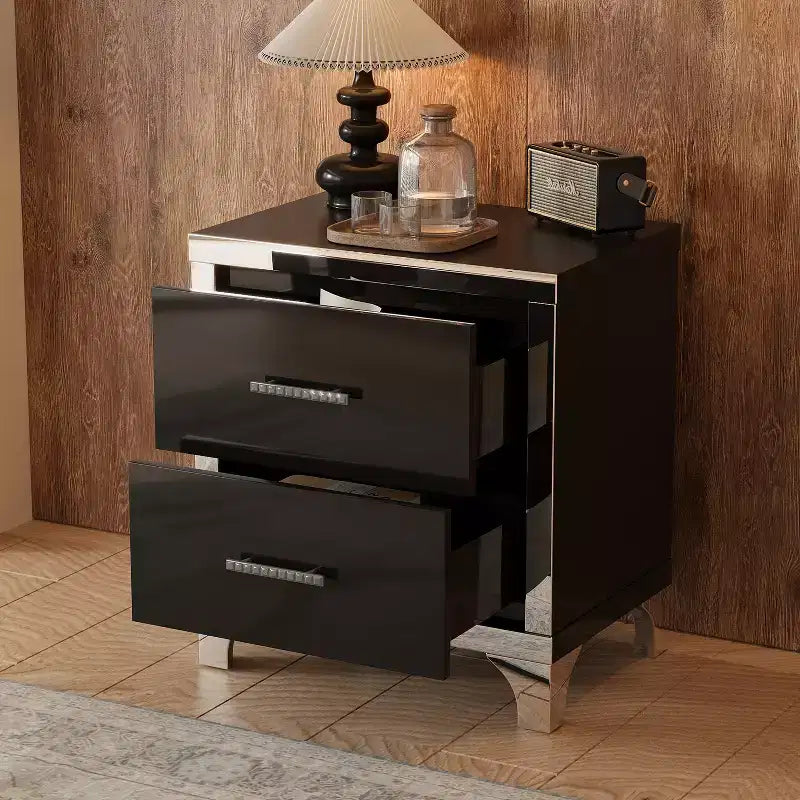 Table de chevet élégante et brillante