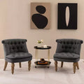Fauteuil de salon rembourré, chaise longue sans accoudoirs