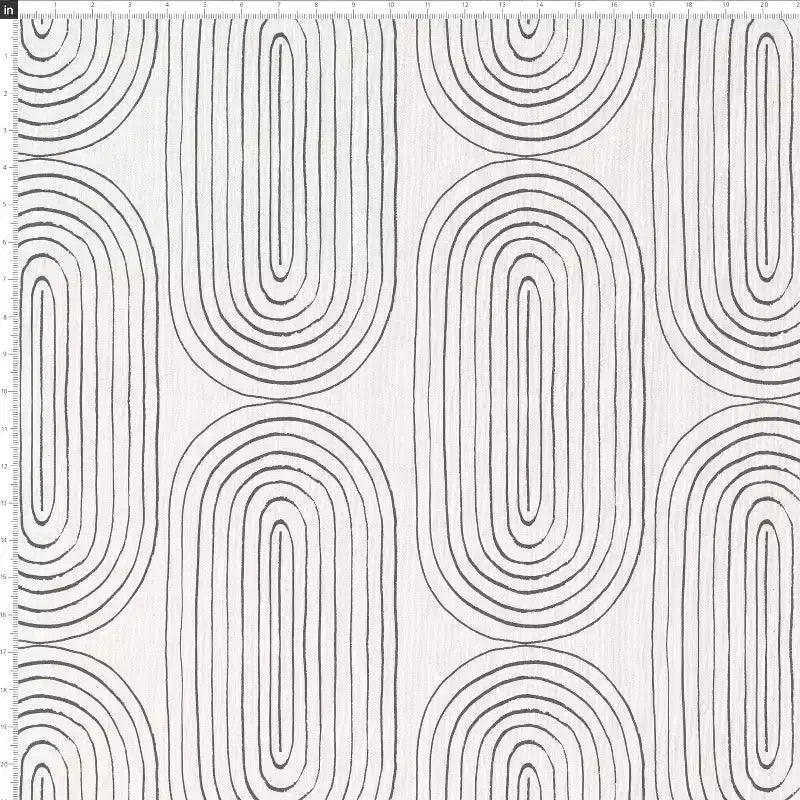 Pouf rond (à motifs)