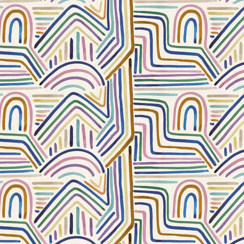 Pouf rond (à motifs)