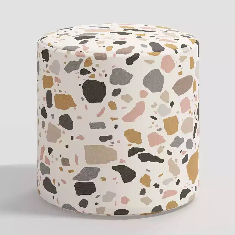 Pouf rond (à motifs)