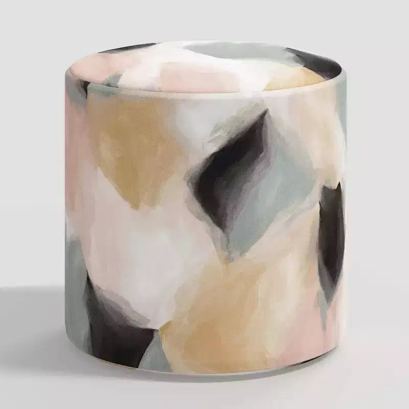 Pouf rond (à motifs)